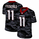 Nike Arizona Cardinals 11 Fitzgerald 2020 Camo Salute to Service Limited Jersey zhua,baseball caps,new era cap wholesale,wholesale hats